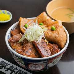 ハーフ＆ハーフ丼
