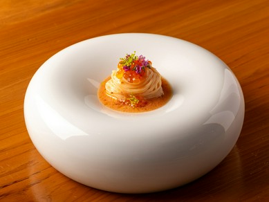 高知県のフルーツトマトや大分県の塩トマトを使用した『冷製カッペリーニ』