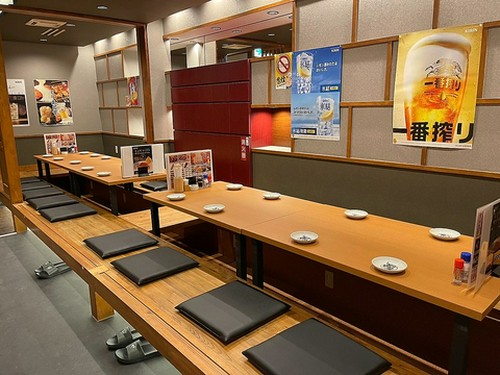 20名まで利用可能の掘りごたつ