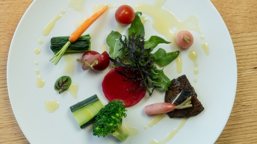 朝どれ野菜を満喫できる『信州野菜のガルグイユ 蜂蜜のビネグレット』