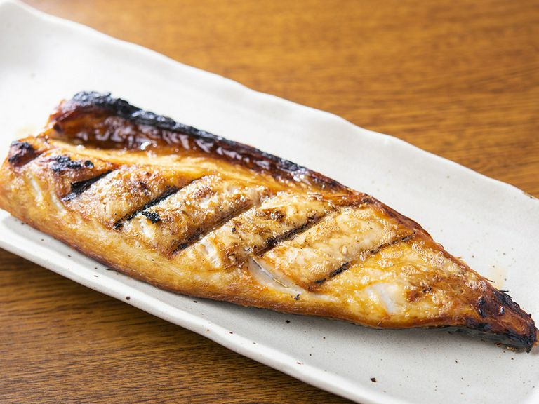 鯖　塩焼き