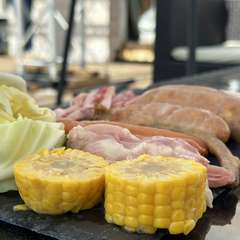 シャワーロッカーBBQ付き