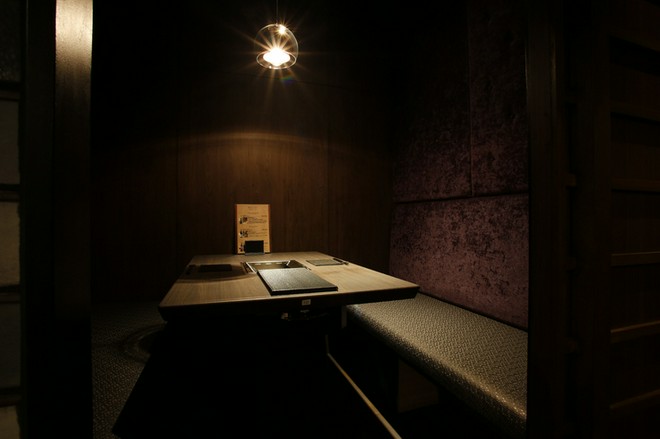 完全個室がある