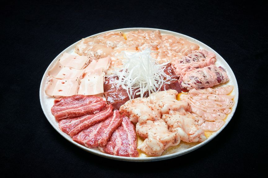 チャンピオン和牛ホルモン盛り合わせ