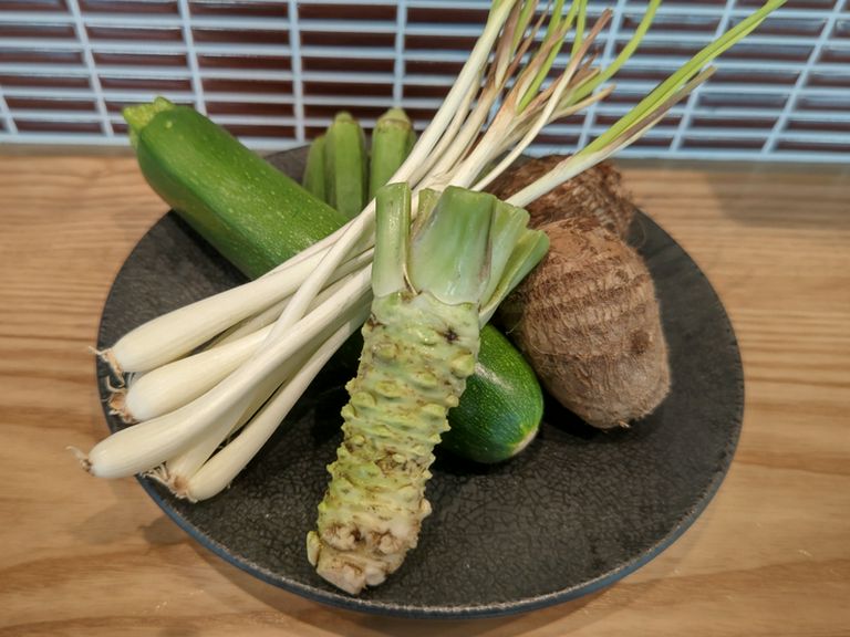 太陽の恵みをいっぱい浴びながら育てられた旬野菜の数々