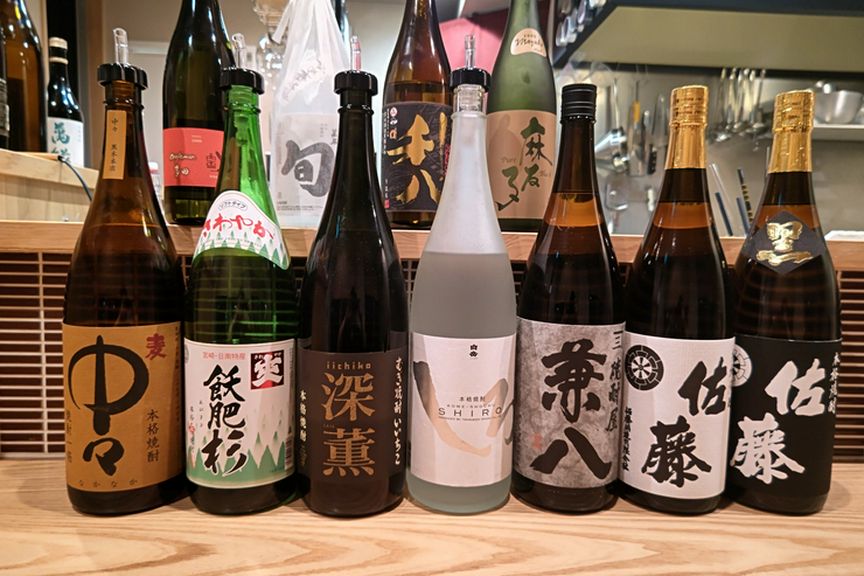 料理に合わせて飲みたくなる、お酒の種類も豊富