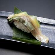 江戸前〆サバ 昆布乗せ