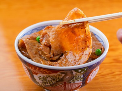 あっさりライト派にはこちら『豚ロース丼　並』