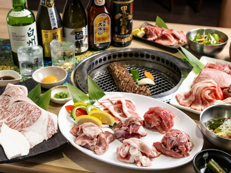 宴会を盛り上げてくれる、焼肉と相性の良いお酒も豊富！