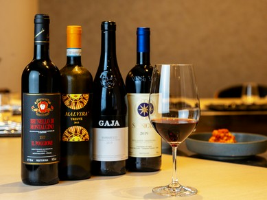 シェフセレクトによる、料理と相性が良いイタリア産ワイン