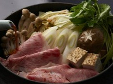 特選神戸牛すき焼きディナーコース