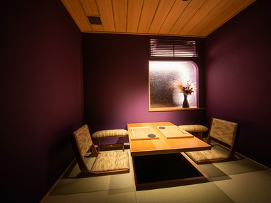 くつろぎの時間を演出してくれる3種類の個室