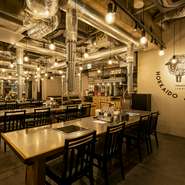 90席もある広々とした空間は、各種宴会にピッタリ！