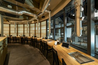 店内は広々としているので、団体での利用にオススメ