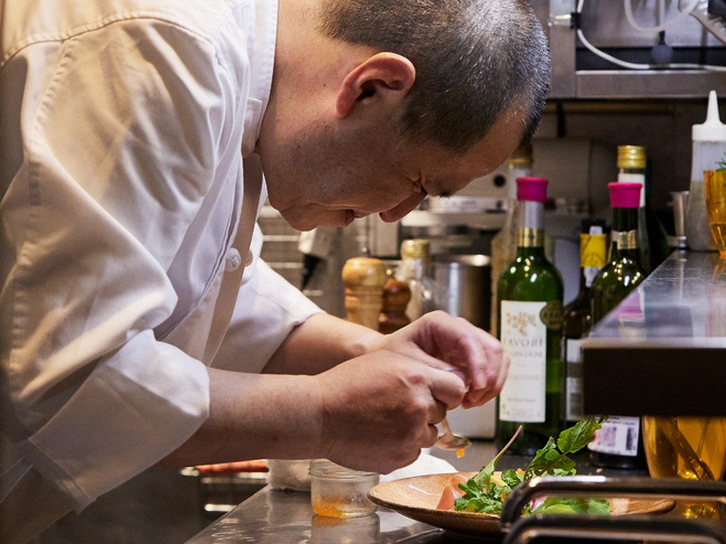 伝統的であり現代的。趣向を凝らした一皿でゲストをもてなす