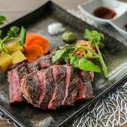 石垣雌牛超特選厚切りサーロイン