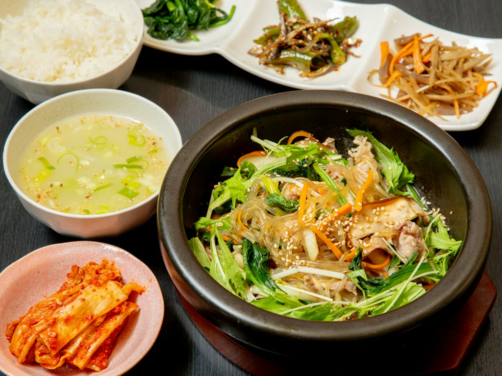 チャプチェ定食