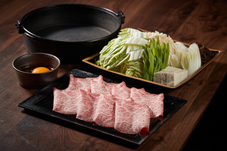 Pineapple Agu Pork (Shoulder Loin or Belly Meat) Sukiyaki Course