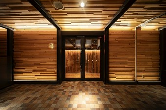 店へ入る前から漂う落ち着きと高級感