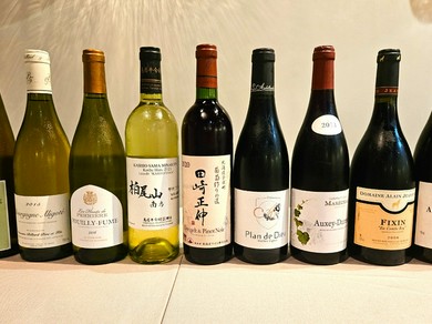 自然なおいしさを大切にした料理に合うオーガニックワインが充実