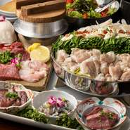 天神南駅から歩いて3分ほど。アクセスに恵まれながらも、知っていないと見逃してしまいそうになる穴場的なスポット。良質な国産牛を使った、焼肉と博多鍋が自慢の隠れ家的一軒です。