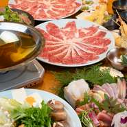 "【飲み放題付き豪華なコース！】
コースはご予約、ウォークイン共にお通し代無し！！！
120分/90分LO"