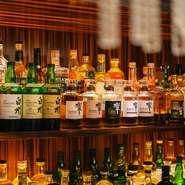 通の需要も満たすウイスキーは、総数250種類以上