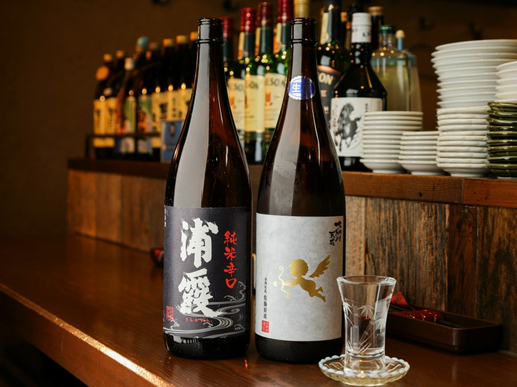 酒店オススメの日本酒を多数入手。貴重な銘柄もお見逃しなく