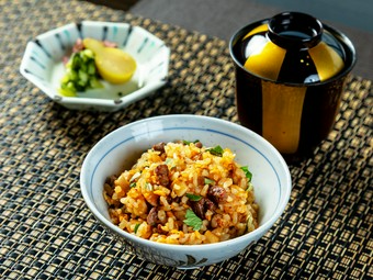 コースの終盤を華やかに彩る『締めの一品』