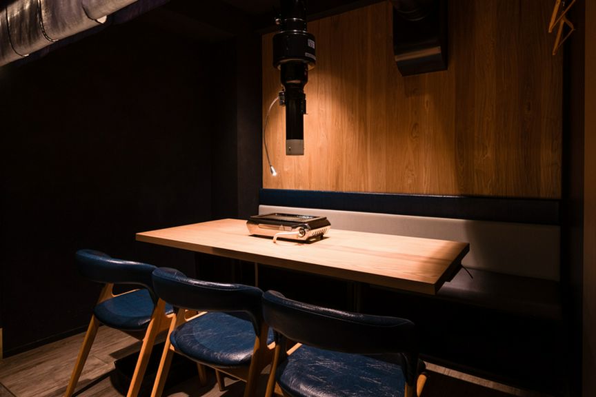 心も和やかに、上質な時間を過ごす。洗練された雰囲気の半個室