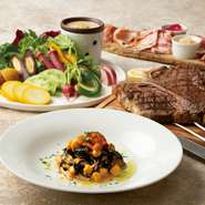 本格的なイタリアンを提供するために、ピッツァ用の小麦粉やオリーブオイルなど、多くの食材をイタリアから仕入れているんだそう。地元鹿児島ならではの黒豚や新鮮な野菜などを使った、日替わり料理にも注目です。