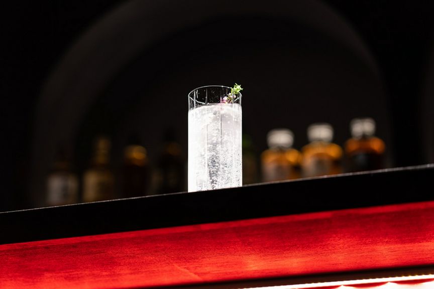 玄米ジントニック