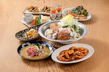 旬の味覚「あんこう」に白子、牡蠣、あん肝が入ったこの時期だけのコースをお楽しみください！