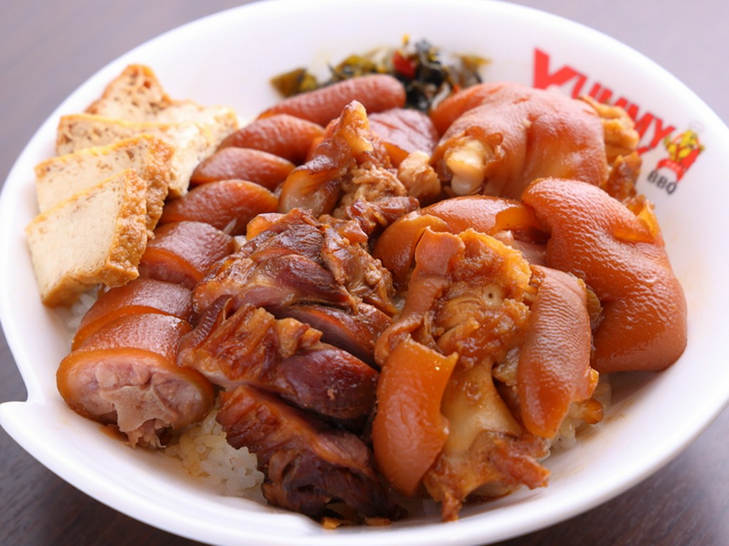 ルーロー飯肉三種盛り単品