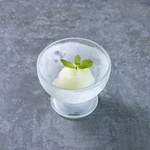 完全自家製レモンシャーベット