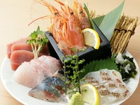 新鮮ボリューム満点。鮮魚の為、当日内容をご確認ください