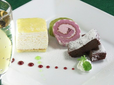 パーティーを盛り上げる、特別なデザートプレート