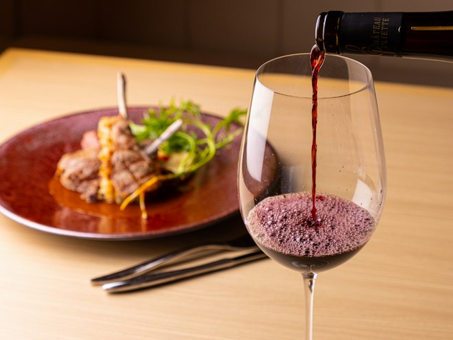 ワインにこだわっている