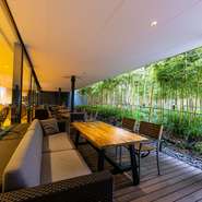 キッズメニューもあり、ファミリーでも気軽にコースを楽しめる