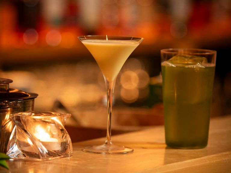 大人気の抹茶カクテル『皐月(ロング)・宇治小町(ショート)』