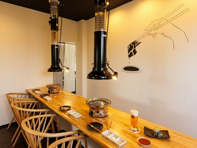 オシャレさと遊び心が共存する店内