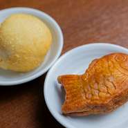 変わり種串のなかには、スイーツ系の串ものもあり。『たい焼き』『雪見だいふく』と一味違った串ものは、“食後のお楽しみ”としてもオススメです。