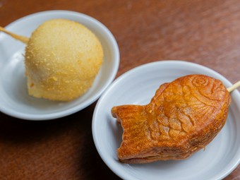 “食後のお楽しみ”に。スイーツ系串もの