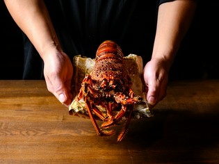 最上質な伊勢海老を産直仕入れ。銘柄肉、季節の高級食材も充実！