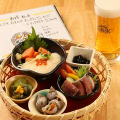 四季折々の味覚を散りばめた『やちぶき　おまかせ　おばんざいカゴ』