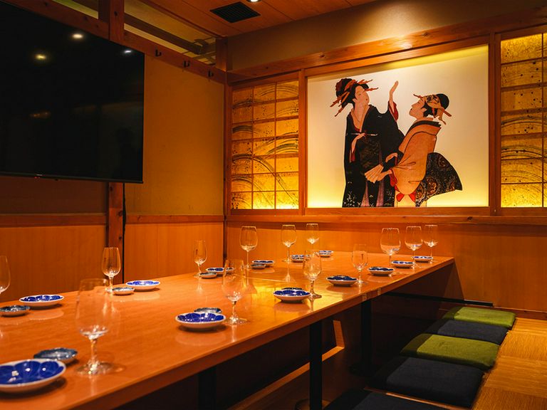 海の幸を堪能できるコースは、昼宴会にもオススメ