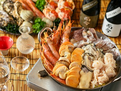 「痛風鍋・金目鯛・牡蠣・生あんこう・秋鮭」を存分に堪能！