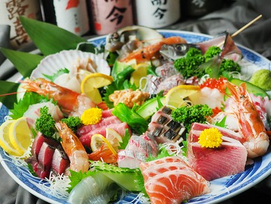 鮮魚のお刺身　大漁