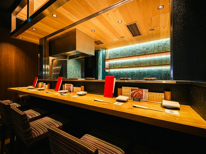 カウンター席がある