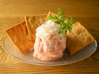 蟹身と明太子で仕上げた串亭人気の逸品が復活です